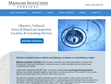 Tablet Screenshot of mainlineinspection.com